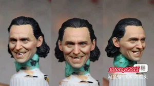 1:6 1:12 1:18 Tom Hiddleston Loki Head Sculpt Model For Male Action Figure Body - Picture 1 of 4