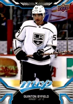 2022-23 Upper Deck MVP Hockey #198 Quinton Byfield Los Angeles Kings - Image 1 of 2