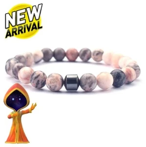 New Hot Men Women Jewelry Natural Gemstone Bangles Healing stone Bead Bracelets - Picture 1 of 10