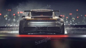 Póster fotográfico estampado de decoración de pared para Porsche 911 GT alta resolución - CAR129 - Imagen 1 de 1