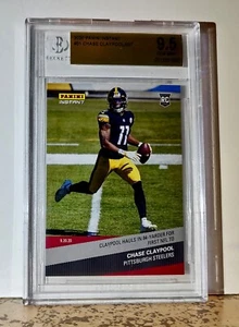 Chase Claypool 2020 Panini NFL #31 novato 1 de 207 BGS 9,5 gema como nueva Steelers - Imagen 1 de 2