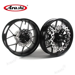 Arashi Front Rear Wheel Rims Brake Discs For Honda CBR1000RR Fireblade 2004 2005 - Picture 1 of 11