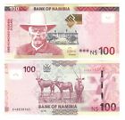 Namibia - 100 Dollars 2018 UNC P. 14b Lemberg-Zp
