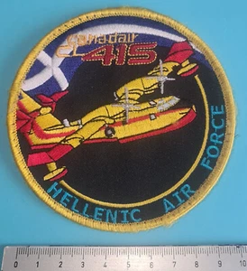 Raro ® Hellenic Airforce Canadair CL-415 parche con VLKRO - Imagen 1 de 2