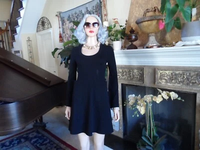 Balenciaga Black Knit A-Line Dress Size FR 36 - US 4 - Image 1 of 4