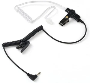 2.5mm Jack Security Radio Walkie Talkie Acoustic Tub Headset Earpiece Mic 1PIN - Zdjęcie 1 z 3