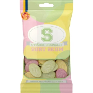 6x70g S-Märke Surt Skum Candy People sour candy bags - Picture 1 of 1