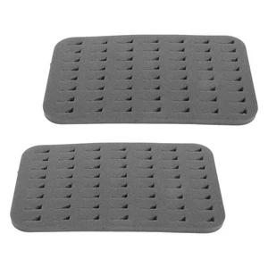 2 Pcs Foam Fishing Hanging Board Gears Tackle Organizer - Picture 1 of 12