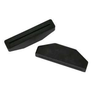Transmission Rubber Insulators Crossmember Bracket 1964-72 Pontiac Lemans 2pc - Picture 1 of 9