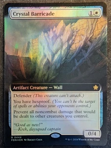 Barricada de cristal - Lámina extendida - Base mágica (MTG) - Imagen 1 de 2