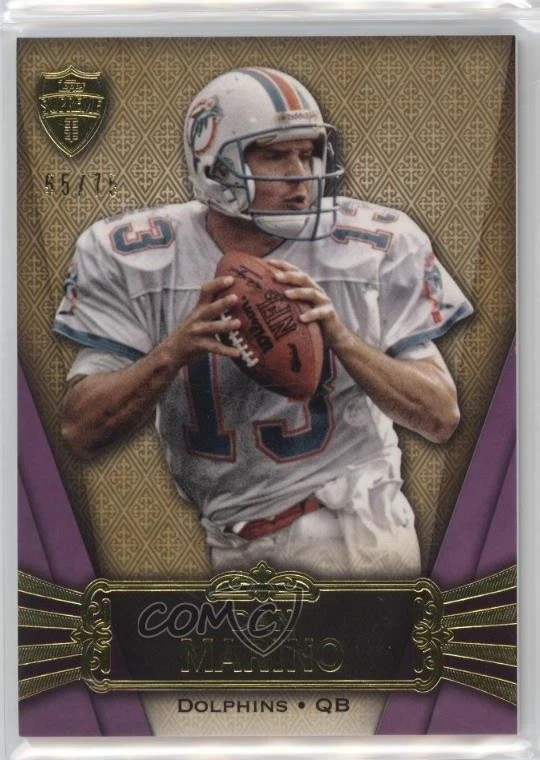 2012 Topps Supreme Violet /75 Dan Marino #47 HOF - Image 1 of 2