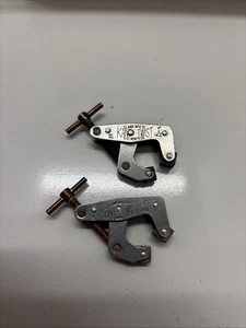 (2) Kant Twist 1" Copper Jaw Clamps No. 401 Welding Machinist Toolmaker USA - Picture 1 of 5