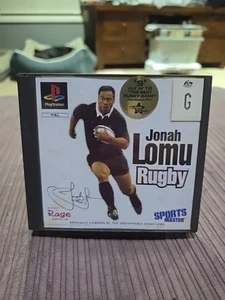 Jonah Lomu Rugby PS1 / PlayStation 1 - Complete With Manual - Fast & Free Post - Picture 1 of 3