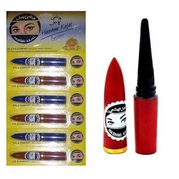 كحلة هاشمية.Black Arabic kajal Eyeliner Black Kohla Traditional eyeliner X10 Pcs - Image 1 of 1