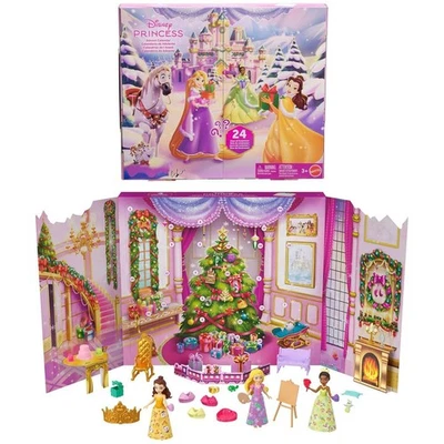 Mattel JFG79 - Disney Princess - Adventskalender - Puppen mit Zubehör - Bild 1 von 4