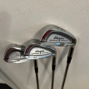 Ben Hogan Edge Forged 5, 8, 9 Irons Apex Steel Shaft Stiff Flex Right-Handed - Picture 1 of 24