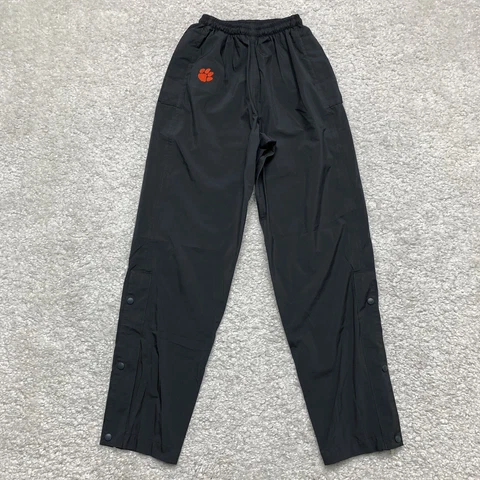 Clemson Tigers Pants Men's Small Black Nike Warm Up Track NCAA College Football Cover
