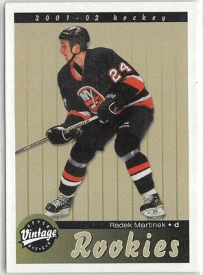 2001-02 UD Vintage #287 Radek Martinek RC - Image 1 of 2