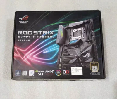 ASUS ROG STRIX X299-E Gaming INTEL  X299 LGA 2066 support Core I9-10940X - Image 1 of 4