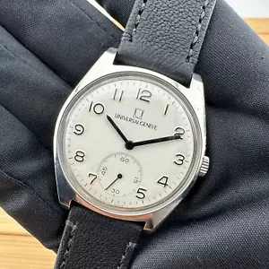 Herrenuhr Universal Genève Staatsbahnen # Neu IN Ovp #36mm Stahl - Bild 1 von 15