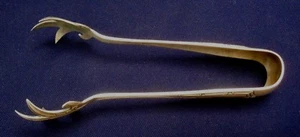 ALVIN STERLING Silver MANUFACTURED Vintage TONGS Estate - Picture 1 of 5