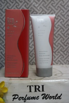 Crema hidratante corporal perfumada extraordinaria Red 2 Giorgio Beverly Hills 6,7 oz. TUBO Foto 1 de 2
