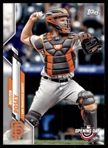 2020 Topps Opening Day Buster Posey San Francisco Giants #144 - Picture 1 of 2