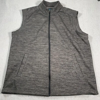 PGA Tour Vest Mens Large Gray Sleeveless Golf Casual - Image 1 of 4