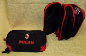 ASTUCCIO OVALE ORGANIZZATO 3 ZIP MILAN  12x20x7cm   cod.21751 - Picture 1 of 1