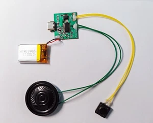 Soundmodul mit Magnet-/Lichtsensor o. Taster und USB, Soundrecorder, Voicemodul - Bild 1 von 4