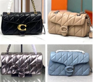 COACH CP150 Tabby Shoulder Bag 26 Quilted Leather 4 Colors Outlet Products ① - Picture 1 of 33
