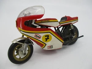 AV286 POLISTIL 1/15 1:15 MOTO SUZUKI DAYTONA TEXACO #7 REF MS 626 - Picture 1 of 8