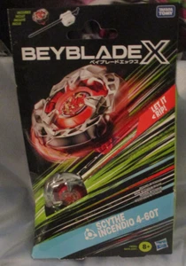 Hasbro Takara Tomy Beyblade X Scythe Incendio Starter Pack w/Launcher & Ripcord - Picture 1 of 4