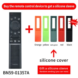 New BN59-01357A For Samsung Solar Cell Voice 4K TV Remote BN59-01357B With Cover - Picture 1 of 8