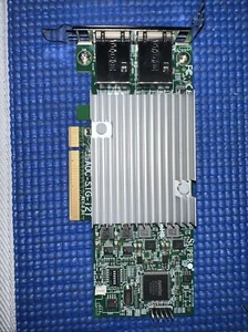 Supermicro AOC-STG-i2T Rev:2.01 2-Port 10GbE RJ45 PCIe 2.1 x8 NIC X540-T2 LP - Picture 1 of 3