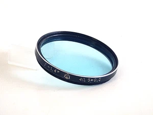 Light filter 40.5mm, Blue-1.4x, for Jupiter-8, 11, 12, Carl Zeiss Sonnar, etc. - Picture 1 of 3