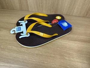 Sandali infradito Gios Eppo estivi spiaggia taglia UK 12 EU 31 marrone giallo - Foto 1 di 5