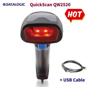Datalogic QuickScan QW2520 2D VGA Image Handheld Barcode Scanner w/USB Cable - Afbeelding 1 van 4