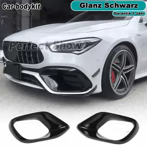 Entrada de aire negro brillante ventilación se adapta a Mercedes Benz C118 CLA45 2020-22 - Imagen 1 de 13