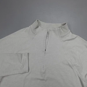 G/Fore Golf Herren luxuriöser 1/4 Reißverschluss Pullover mittellagig steinmeliert $ 155 - Bild 1 von 11