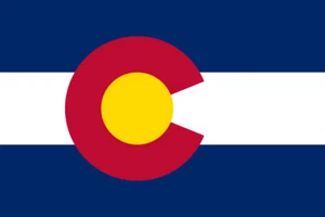 COLORADO 3x5ft STATE FLAG weather resistant us seller super polyester - Picture 1 of 3