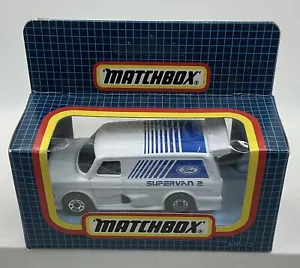 VINTAGE MATCHBOX MB 1-75 MB-72 MB72 FORD SUPERVAN 1987 MACAU FORD SUPERVAN 2 - Foto 1 di 8