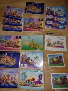 Rose Parade 2022 Trading Cards From Floatfest, 15 Cards + 2 Temporary Tattoos - Picture 1 of 1
