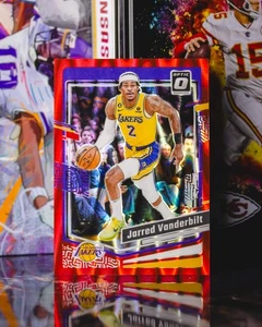 2023-24 Donruss Optic #139 Jarred Vanderbilt Red Seismic Prizm /130 - Picture 1 of 2