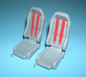 1/18 Scale 1992 Dodge Viper RT/10 Front Seats (2) Bburago Car Model Parts - Picture 1 of 5