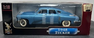 Road Signature Deluxe Edition 1948 Tucker Blue 1:18 Die Cast Metal #92268 NIB - Picture 1 of 6