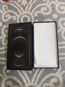 Empty Box Apple iPhone 12 Pro Max Gold ( Some accessories / No Manual 512gb - Photo 1 sur 9