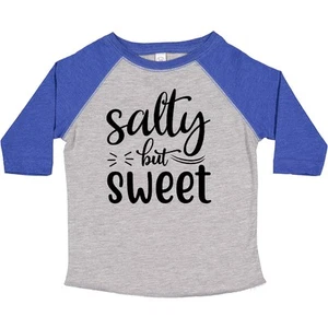 Inktastic Salty But Sweet Toddler T-Shirt Feminism Girls Humor Feminist Womens - Picture 1 of 11