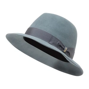 M0934 SOMBRERO CAPPELLO UOMO BORSALINO ALESSANDRIA TESA MEDIA HOMBRE - Imagen 1 de 4