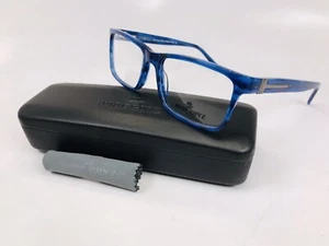 New Wide Guyz Blue Marble BIG AL Eyeglasses 58/18/150 for The Stylish Large Man - Picture 1 of 11